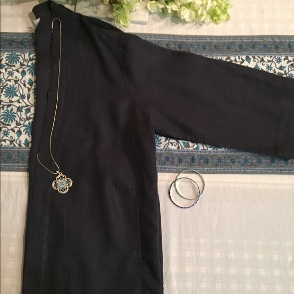 J Jill Pants (LP)/Jacket (S), Navy - Picture 6 of 8